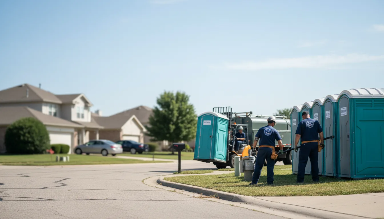 Porta Potty Rental in Burr Oak, MI near me